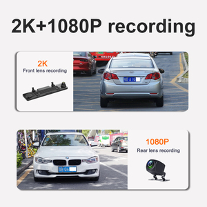 CP06 Dual Lens 2K <strong>Mirror</strong> <strong>Car</strong> Dvr with WIFI Wireless Carplay Function G-<strong>sensor</strong> Loop Recording Max 128G Card 10inch Touch Screen - Product Image 3