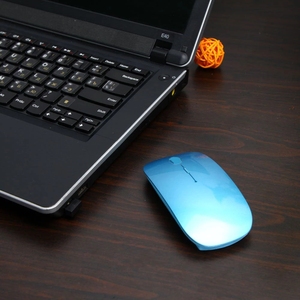Logo personalizzato prezzo economico 1600 DPI 2.4G ricevitore Computer Mouse Wireless USB ottico Super sottile per PC Laptop - Product Image 4