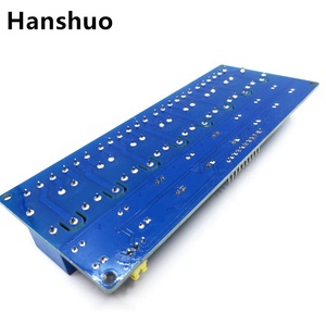 Panel de control de relé de 8 canales con optoacoplador, módulo PLC de 5V y 12V para arduino