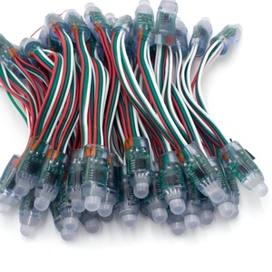 Mehrfarbiges Dmx-LED-Pixel licht Vollfarb DC5V-12V ic 1903 ws 2811 RGB-LED-Pixel lichter Smart IC wasserdichtes LED-Pixel modul