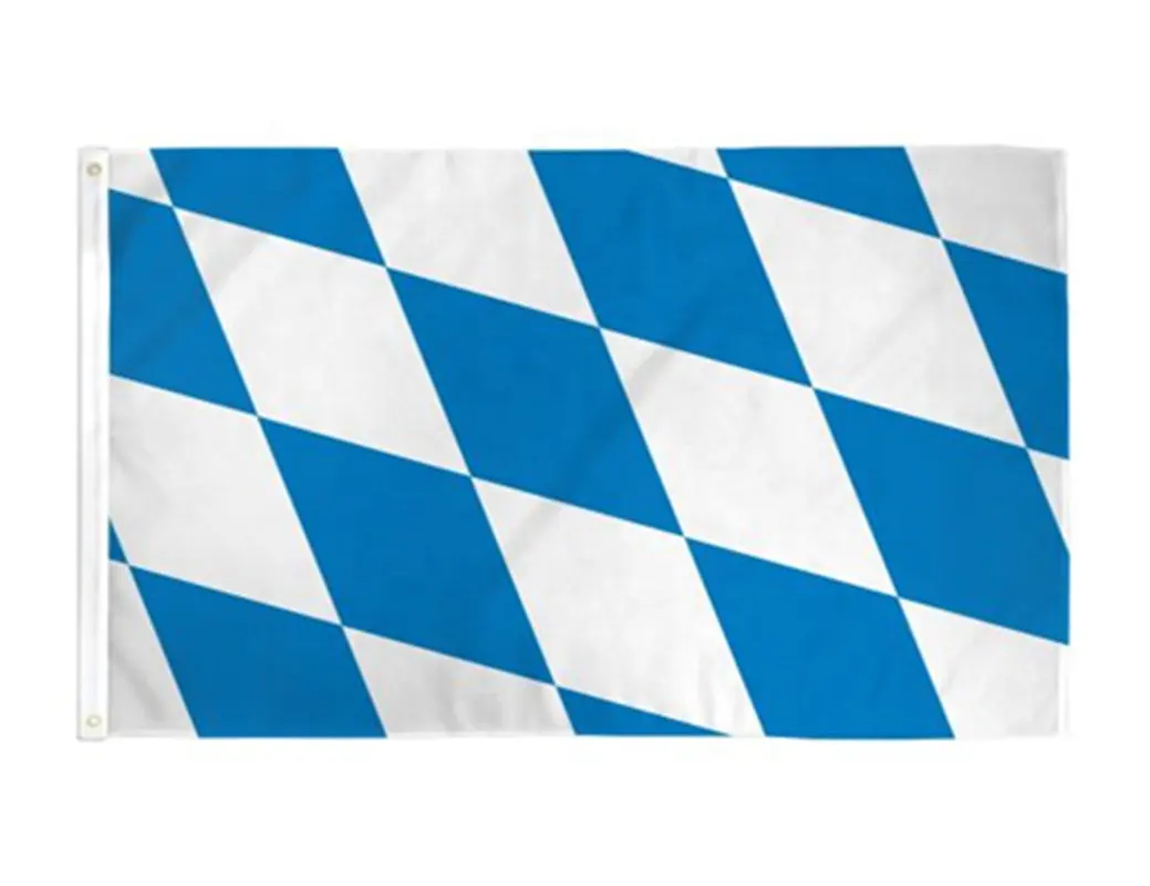 Outdoor Decoratie Duitsland 90*150Cm Drop Verzending Beieren Met Leeuwen Vlag