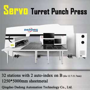 DARDONTECH BRAND CNC Turret Punch <strong>Machine</strong> D-ES300 With <strong>Auto</strong>- <strong>Loading</strong> / <strong>Unloading</strong> System - Product Image 4