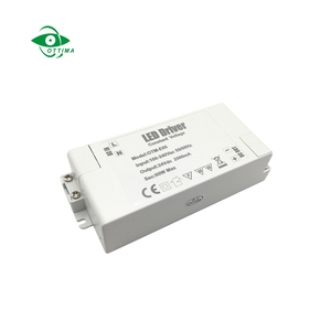 Controlador led de voltaje constante, entrada de 100-240Vac, 12vdc, 75w, para tira led