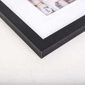 Yüksek kalite Modern ucuz özelleştirilmiş 8X10 4X6 5X7 A4 MDF ahşap fotoğraf resim siyah çerçeve - Product Image 6