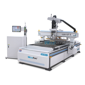 1325 ATC CNC Router 1530 3D máquina de tallado de madera cambiador de herramientas de carrusel lineal con motor de bomba-para tiendas de impresión de carpintería - Product Image 4