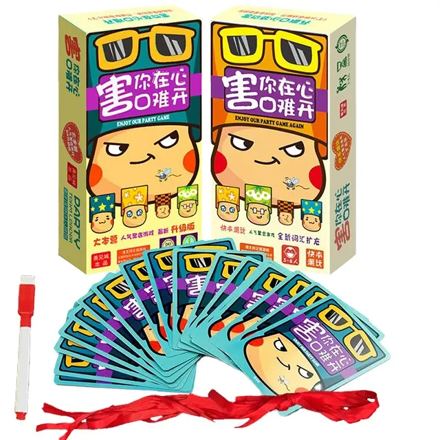 المصانع الصينية بيع بالجملة Custom Show أرواق لعب بطاقات اللعب