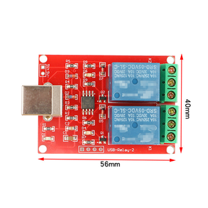 USBリレー双方向5vPCインテリジェントドライブ制御ボードスイッチ駆動USBコンピューター制御リレーモジュール - Product Image 6