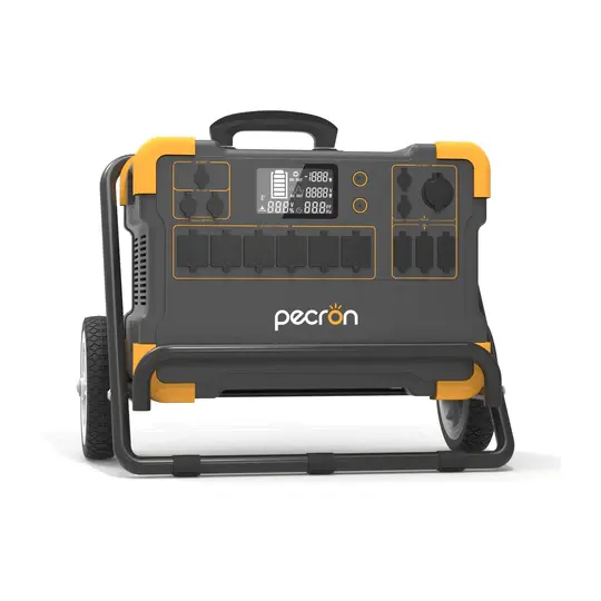 PECRON E3000 Centrale électrique portable d'urgence ultime, générateur solaire à charge rapide supérieur, système d'énergie solaire