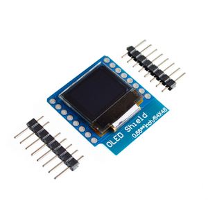 0,66 Zoll OLED-Display-Modul für D1 MINI ESP32 Modul 64 x 48 0,66" LCD-Bildschirm IIC I2C OLED
