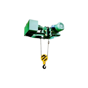 Single-Phase Electric Engine Hoist Crane Kit Hand Crank Ceiling Building Materials Shops Construction 220V <strong>Used</strong> <strong>Chain</strong> Wire Rope - Product Image 4