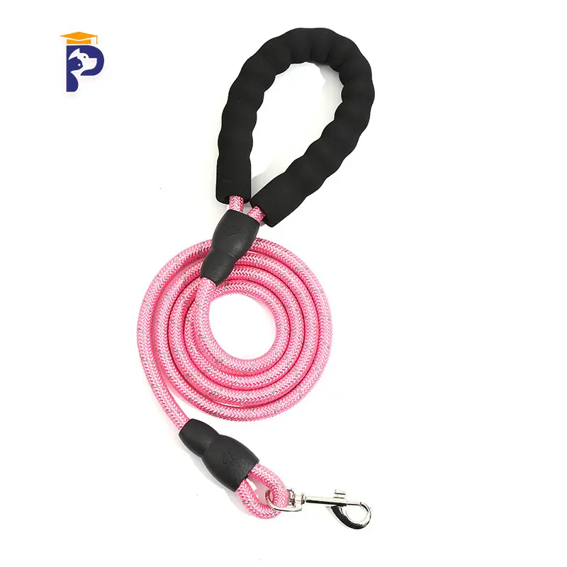 Pet leash reflective dog rope lead pet nylon pet leash reflective leash