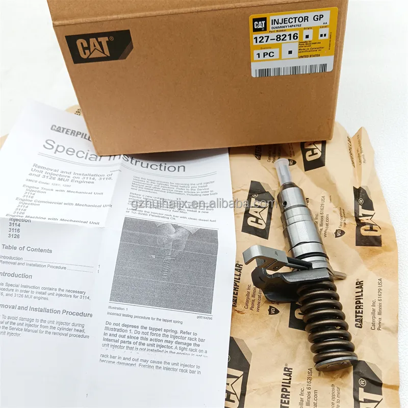 Parti del motore Diesel 3116 motore 3114 pompa del carburante iniettore per 1278216 di 127 8216 per escavatore CAT CAT E320B E325B E322B