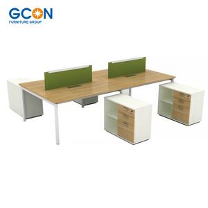 Kích Thước Tiêu Chuẩn Của 4 Người Văn Phòng Trạm Làm Việc Đồ Nội Thất - Product Image 4