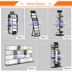 スタンドGot Treeスタンド大理石ベースフロアディスプレイラックウィンチャイムシターストーンディスプレイ表彰台 - Product Image 5