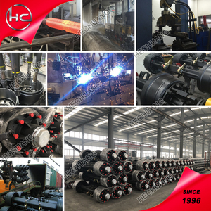 12T 13t美式拖车桥12t德国式车桥 - Product Image 5