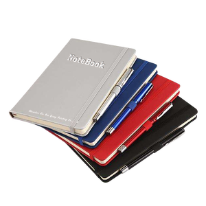 Wholesale <strong>Custom</strong> Logo A5 <strong>Notebook</strong> <strong>Elastic</strong> <strong>Strap</strong> Pen Holder Pu <strong>Notebook</strong> Printed Logo Diary Notepad Note Book PU Leather <strong>Notebook</strong> - Product Image 1
