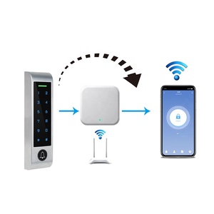 IP66 Waterproof Wireless TTLock Remote Control Smart Door Lock Standalone Keypad RFID Tuya WIFI Access Control Reader Door Bell