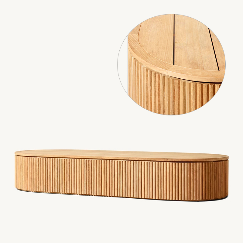 Table basse ronde