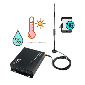Control de alerta de alarma inalámbrico remoto industrial entrada analógica registrador de datos con sistema de adquisición de datos de alarma SMS - Product Image 1