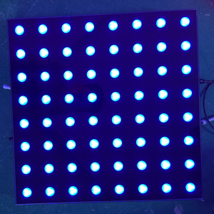 DMX512 пульт дистанционного управления 64 пикселей светодиодный пол RGB изменение цвета светодиодный цифровой танцпол для диско свадебной вечеринки - Product Image 1