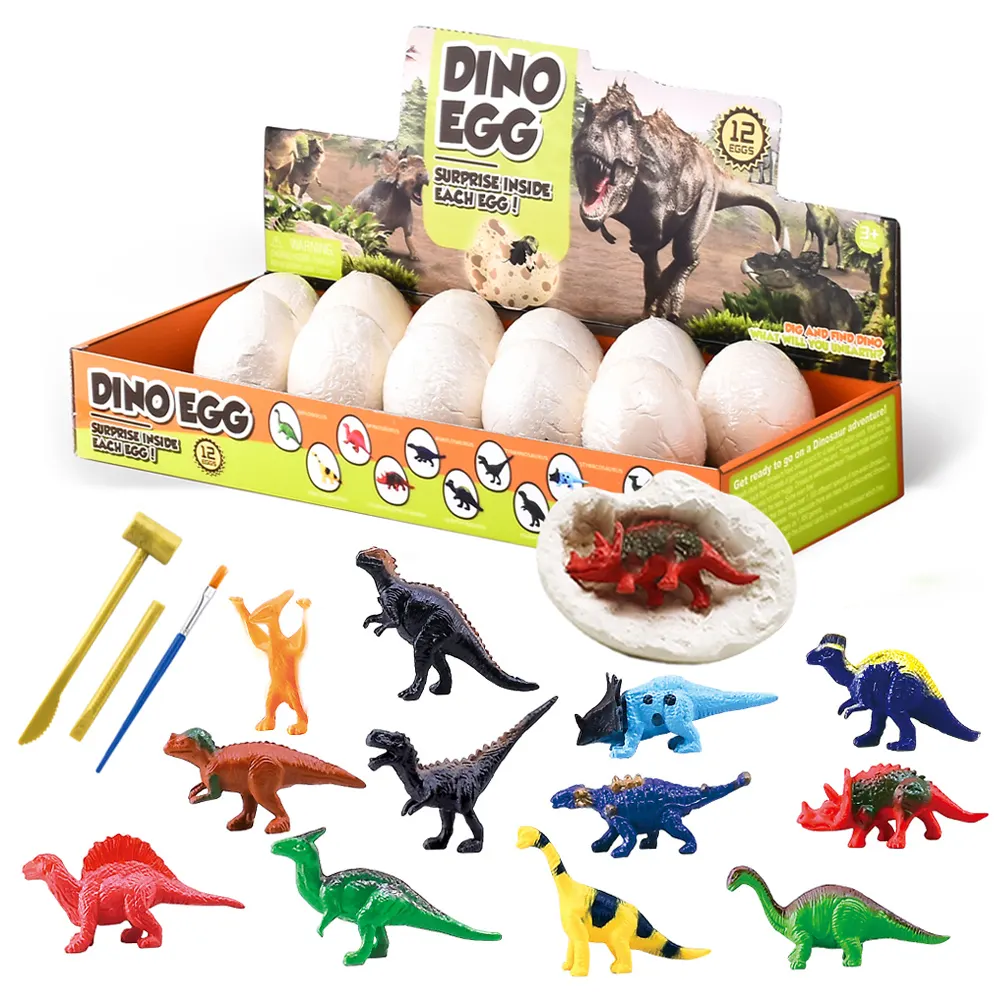 Pelle de dinosaure naturelle, jouet à recouvert, 1 pièce