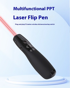 Penna Laser senza fili presenter USB penna laser con telecomando a infrarossi penna dimostrativa, utilizzato per proiettori - Product Image 6