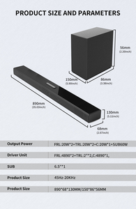 3.1 Wireless Multi-funzionale Bt Speaker per Tv con telecomando Audio potenziato e qualità del suono superiore - Product Image 5
