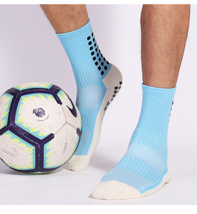 卸売カスタムサッカーグリップ靴下大人用滑り止めノンスリップボトムロゴ秋シーズン2サイズのすべての色 - Product Image 6