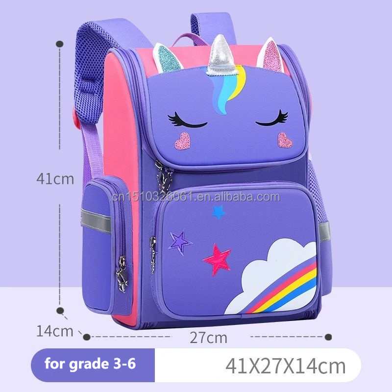 unicornio morado-talla grande