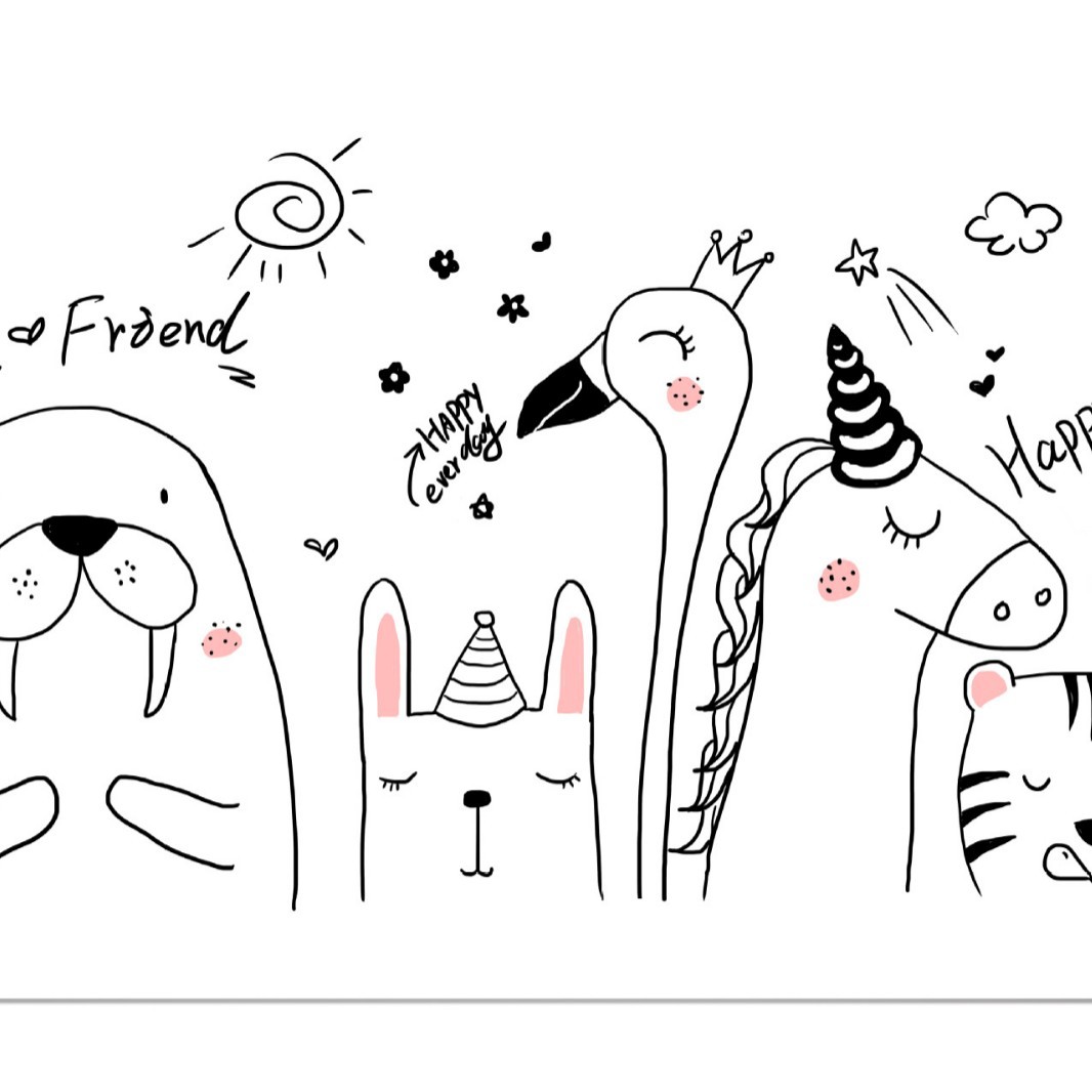 Amigos de dibujos animados - Gato