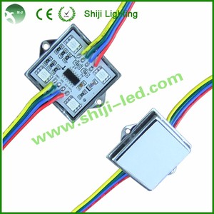 12V 4LED 5050 RGB WS2801 Pixel Square DMX 35x35mm Wasserdichte SMD5050 LED-Module LED-Pixel der neuen Generation