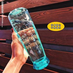准备装运玻璃瓶透明钻石形状设计1美元以下无最小起订量玻璃瓶