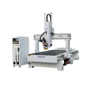 Máquina de construcción personalizada ATC CNC Router 4 ejes con husillo giratorio de 180 grados para la fabricación de muebles - Product Image 2