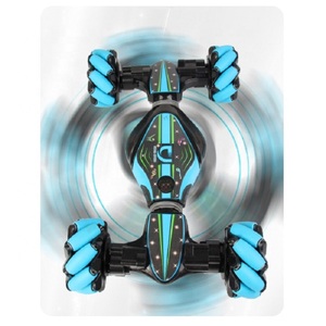 Stunt <strong>RC</strong> <strong>Car</strong> 360 Degrees Twisting Vehicle LED Light Off-Road Big Metal Toy Double <strong>Car</strong> Gesture Sensing Hobby <strong>Function</strong> Charger - Product Image 5