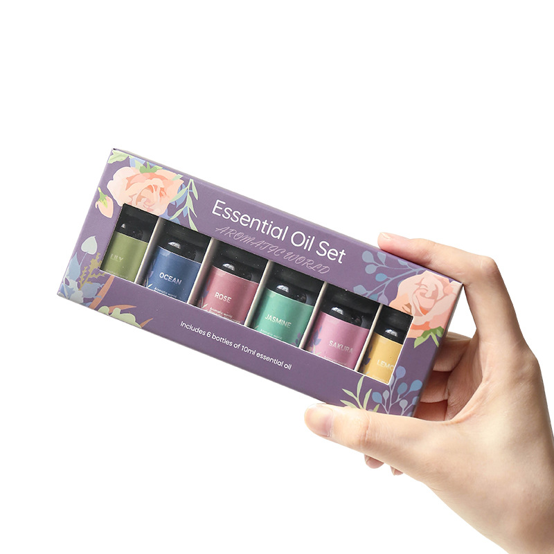 Black + essential oil 6 bottles