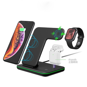 อุปกรณ์ชาร์จไวไร้สายแบบ3 in 1 10W, มาใหม่2021สำหรับ Apple airpods Pro พร้อมระบบป้องกัน OTP - Product Image 6