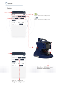 Kukai CNC Beta <strong>Key</strong> Duplicating Machine Locksmith Tools Car <strong>Key</strong> <strong>Cutter</strong> - Product Image 6