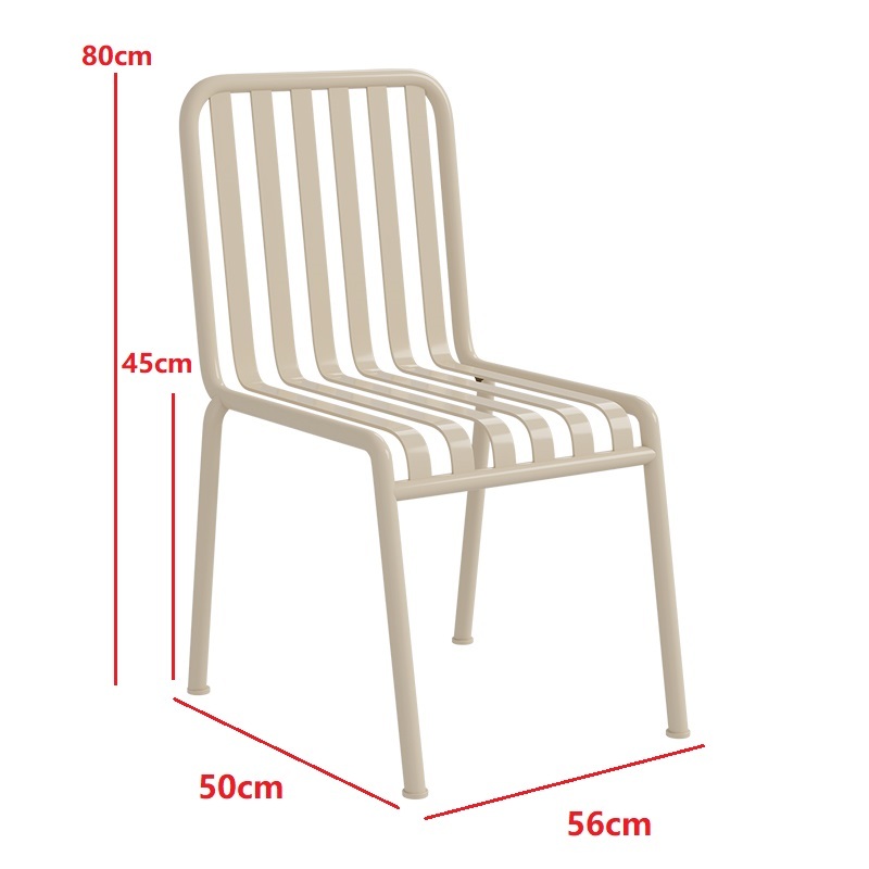 Chaise simple: sans accoudoirs