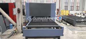 DURMAPRESS Carga y descarga automática 20kw Intercambio Máquina de corte por láser de doble plataforma completamente cerrada - Product Image 3