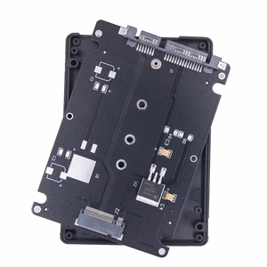 M.2 NGFF (SATA) 固态硬盘至2.5 SATA转换器适配器SATA3.0，内置便携式硬盘盒 - Product Image 1