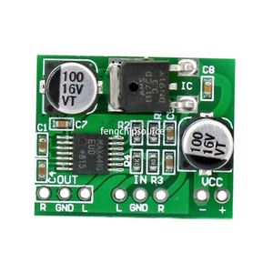 บอร์ดเครื่องขยายเสียงชุดหูฟัง MAX4410โมดูลเครื่องขยายเสียง2*80mW DC3-12V ช่องสัญญาณคู่สามารถใช้เป็นพลังงานได้ - Product Image 3