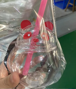 Kapaklı plastik bardaklar up yanıp sönen şişe kupa ile taşınabilir led ışık - Product Image 5