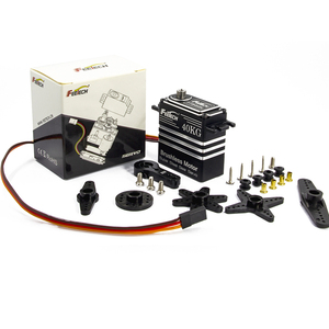 Manufacture Wholesale Feetech FT830BL 30kg PWM Brushless180 Robust <strong>Servo</strong> for <strong>Arduino</strong> Robotic 1/8 1/10 RC Car/airplane Toy Parts