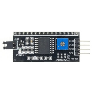 PCF8574 IIC <strong>I2C</strong> TWI SPI Serial Interface Board Port <strong>1602</strong> 2004 LCD LCD1602 Adapter Plate LCD Adapter Converter Module - Product Image 1