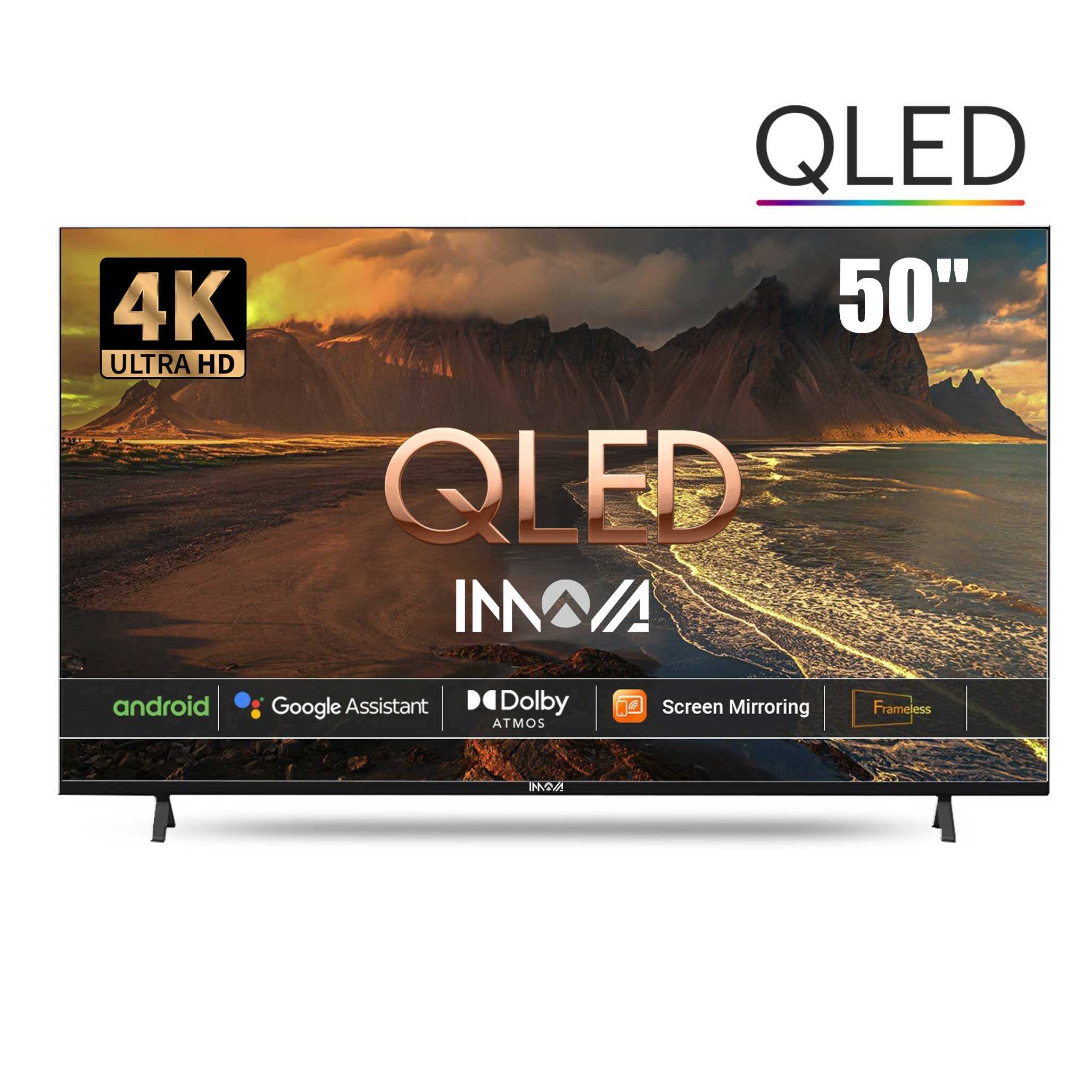 Écran TrueColor QLED de 50 pouces