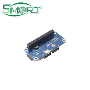 4 Ports <strong>USB</strong> HUB HAT for <strong>Raspberry</strong> <strong>Pi</strong> 3 / 2 / Zero W Extension Board <strong>USB</strong> to UART for <strong>Serial</strong> Debugging compatible with USB2.0/1.1