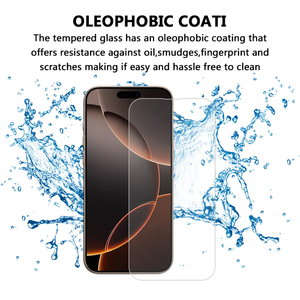 10 trong 1 gói 2.5D rõ ràng Tempered Glass phim cho iPhone 12 13 14 15 16 17 Pro Max chống Choc téléphone bảo vệ màn hình - Product Image 2