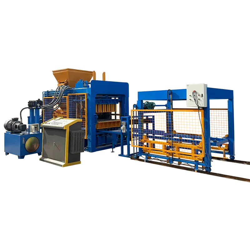 Macchina per blocchi di calcestruzzo qt15-15 macchina automatica per fabbricare mattoni cavi