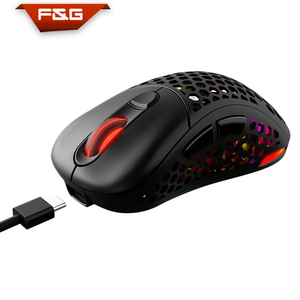 2.4GHz Lightweight Wireless and Wired Dual Mode RGB Gaming Mouse with Type-<strong>C</strong> Connection and Charging - Product Image 2