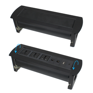 会议会议室旋转电源数据翻转桌面插座 - Product Image 3